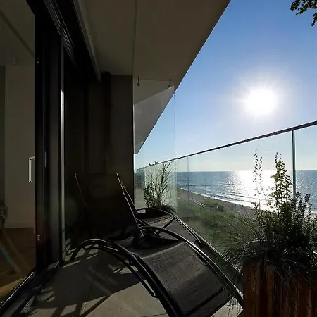 Appartement Apartament Golden View Rewal Klifowa 5 Przy Plazy, Widok Na Morze, Basen, Sauna, Silownia