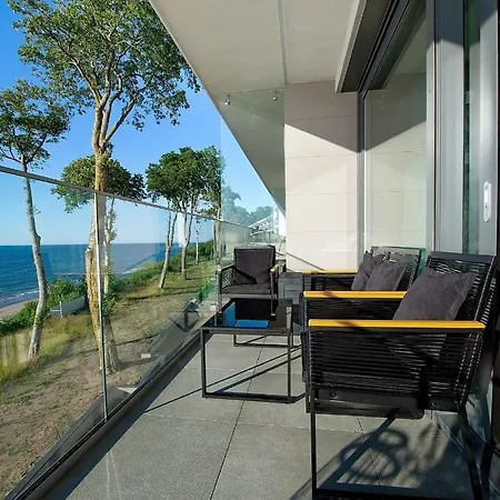 Apartament Golden View Rewal Klifowa 5 Przy Plazy, Widok Na Morze, Basen, Sauna, Silownia