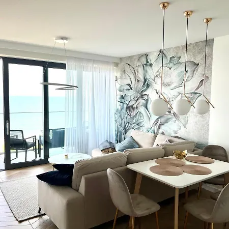 Appartement Apartament Golden View Rewal Klifowa 5 Przy Plazy, Widok Na Morze, Basen, Sauna, Silownia Rewal